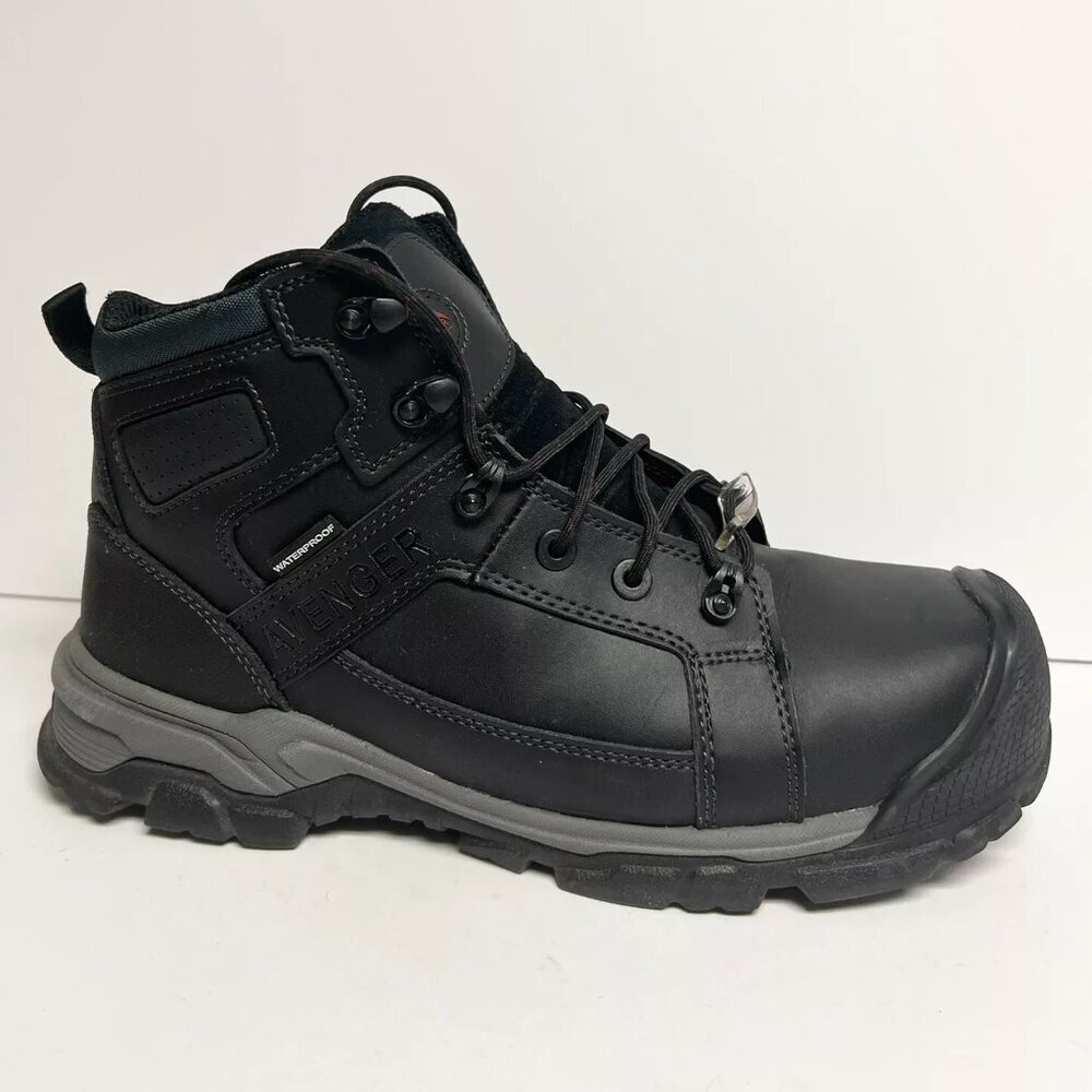 Avenger Mens Ripsaw 6” Carbon Toe Boots Black Size 11.5 EE
